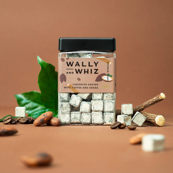 Liquorice coated with coffe and cocoa, 240g